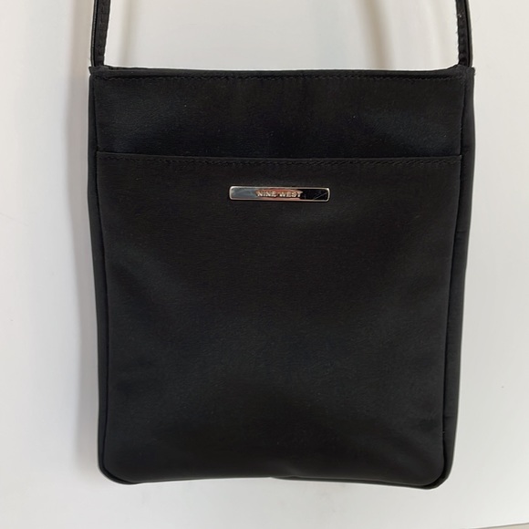 Nine West Handbags - Nine West Black Nylon North/South Crossbody